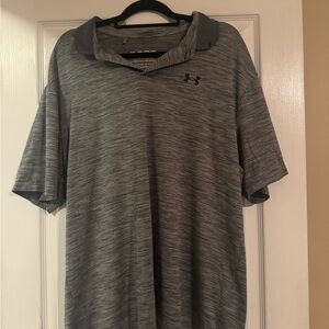 Under Armour Men's Gray Polo Shirt size XXL
